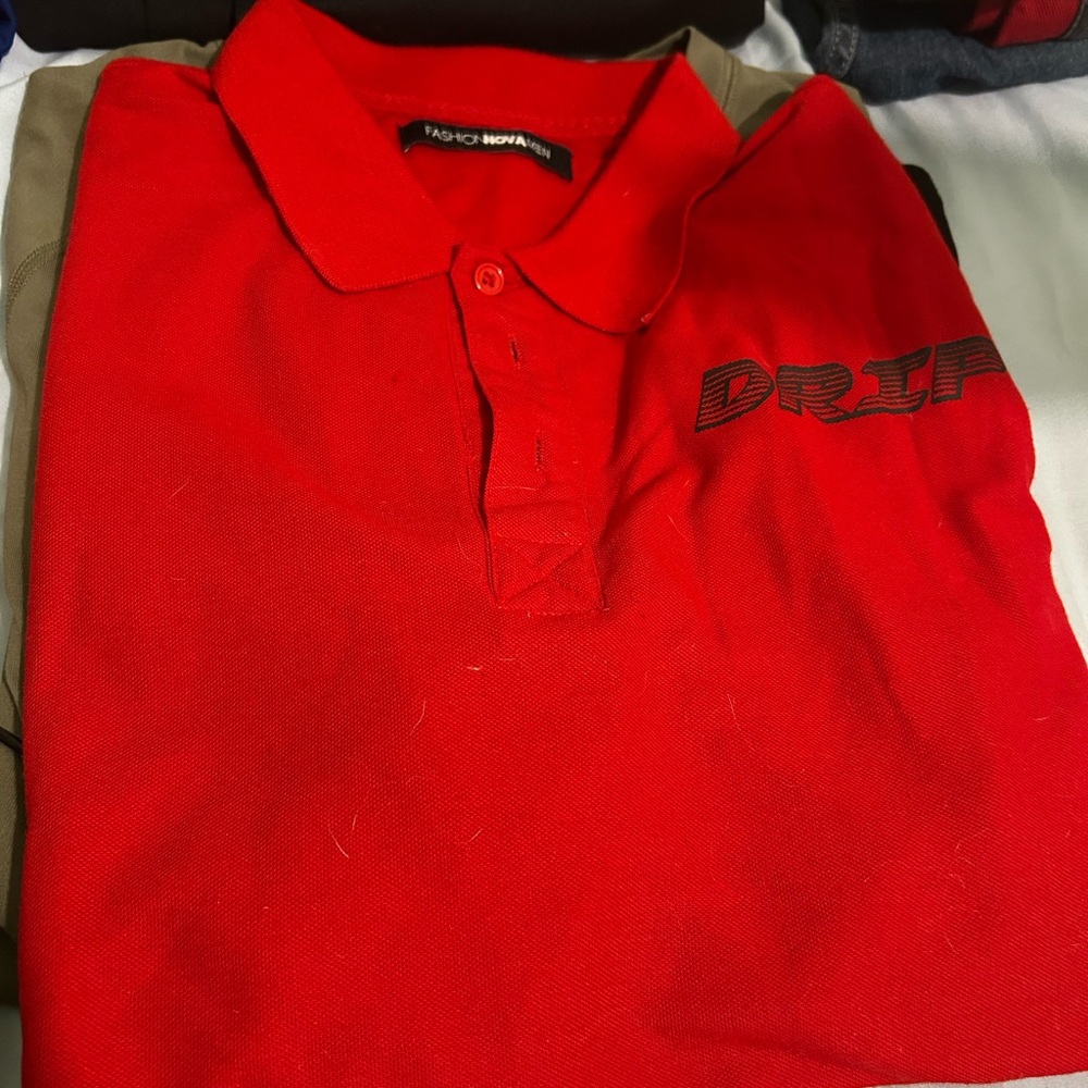 Red Men's Shirt